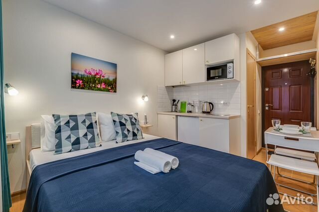 

Квартира-студия, 12 м², 1 кровать