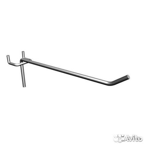 Крючок к перфо-стеллажам и перфо-панелям, 200мм