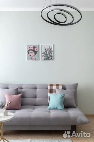 

1-к. квартира, 38 м², 2 кровати