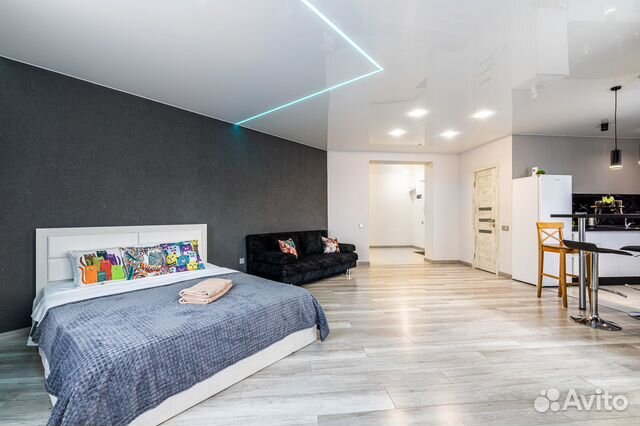

Квартира-студия, 48 м², 2 кровати