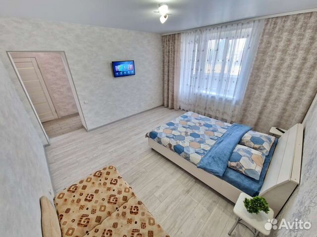 

1-к. квартира, 45 м², 2 кровати
