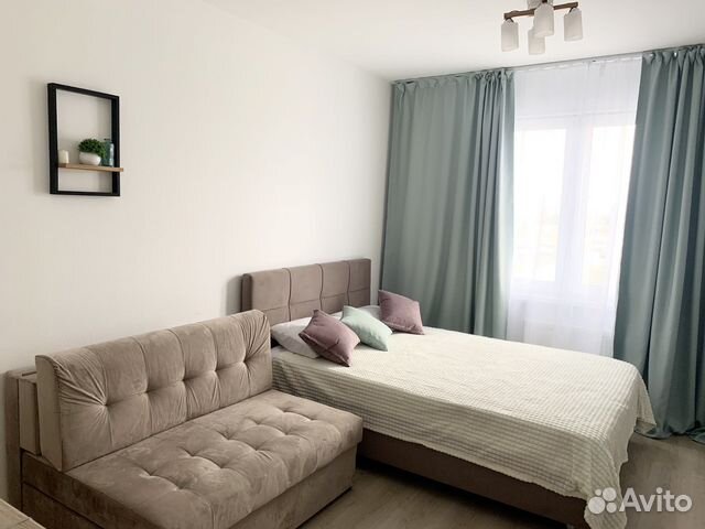 

Квартира-студия, 21 м², 2 кровати