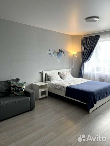 

1-к. квартира, 34 м², 2 кровати