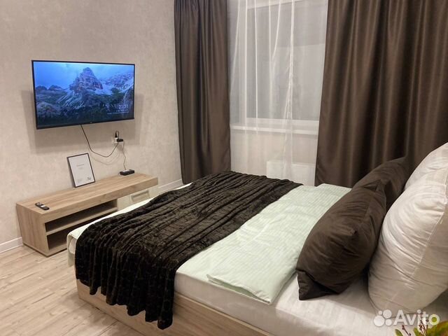 

1-к. квартира, 38 м², 2 кровати