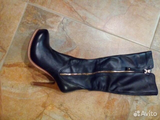 Сапоги осенние новые натуральные Сапоги осенние новые натуральные