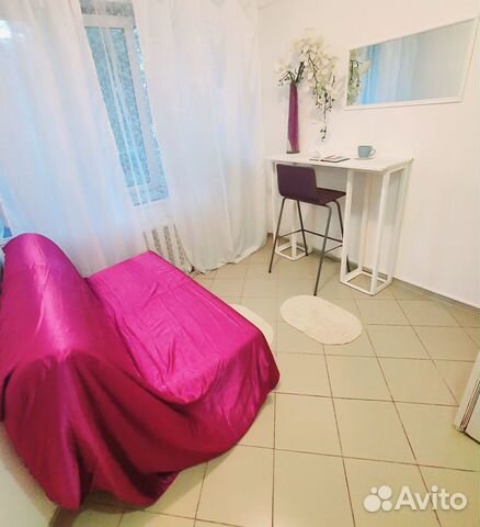 

Квартира-студия, 17 м², 1 кровать