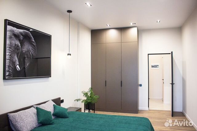 

1-к. квартира, 53 м², 2 кровати