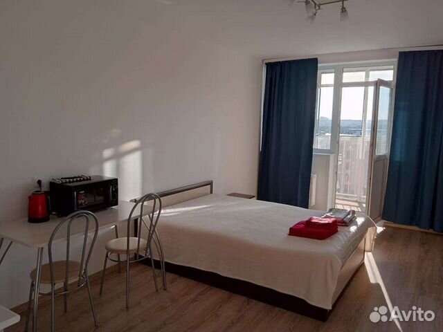 

Квартира-студия, 28,5 м², 2 кровати