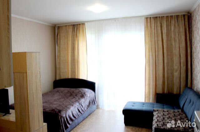 

Квартира-студия, 24 м², 2 кровати