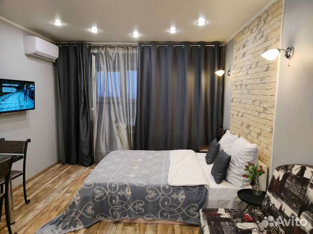 

Квартира-студия, 25 м², 2 кровати