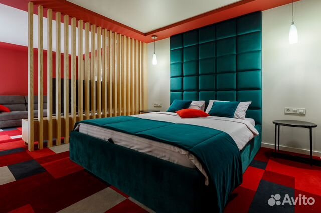 

1-к. квартира, 42 м², 2 кровати