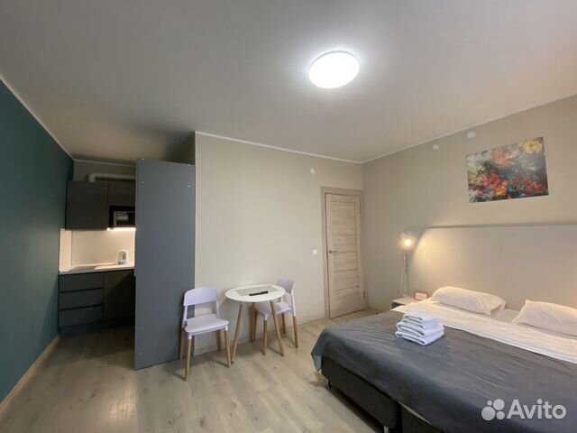 

Квартира-студия в апарт-отеле, 28 м², 2 кровати