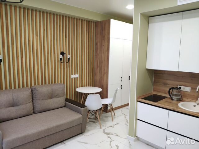 

Квартира-студия, 23 м², 2 кровати