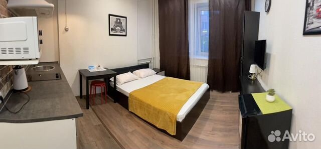

Квартира-студия, 19 м², 1 кровать