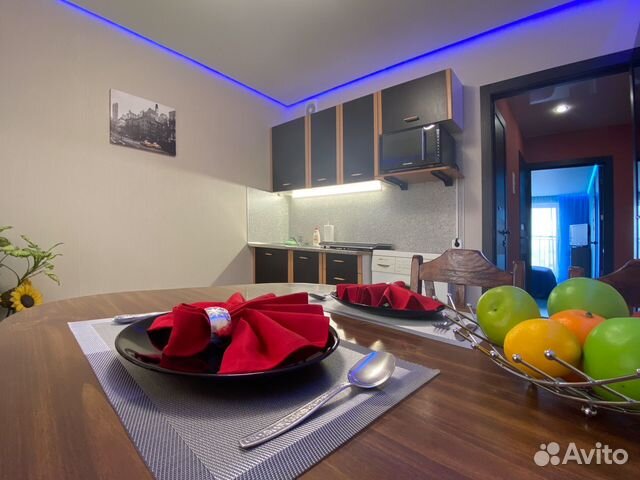 

1-к. квартира, 42 м², 2 кровати