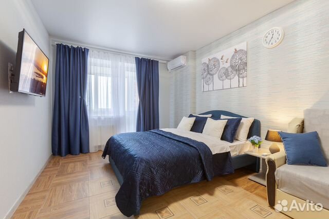 

1-к. квартира, 48 м², 2 кровати