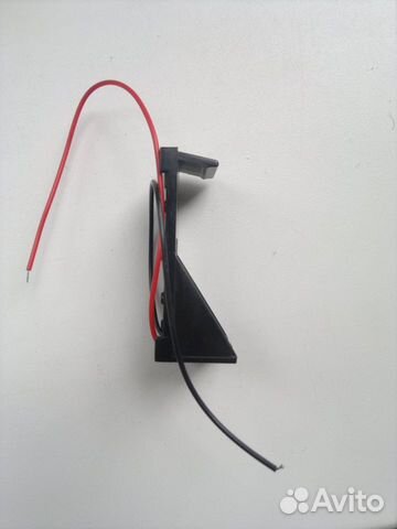 Крепление (держатель, бокс) для батарейки 9V/6F22