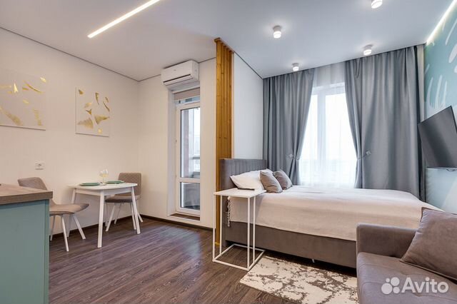

Квартира-студия, 24 м², 3 кровати
