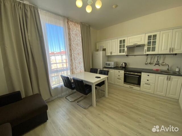 

1-к. квартира, 45 м², 3 кровати
