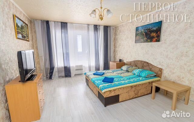 

1-к. квартира, 36 м², 2 кровати