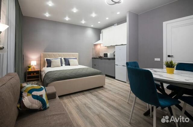 

Квартира-студия, 30 м², 2 кровати