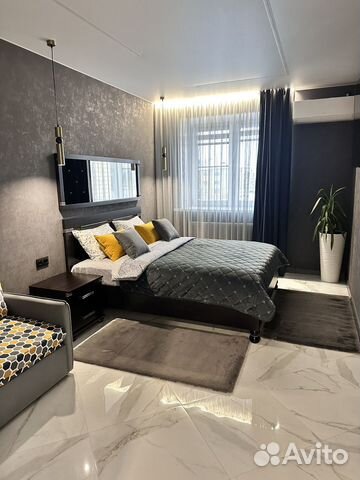 

1-к. квартира, 45 м², 3 кровати
