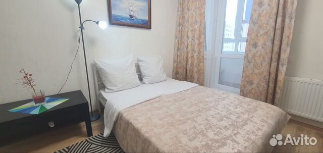 

1-к. квартира, 38 м², 2 кровати