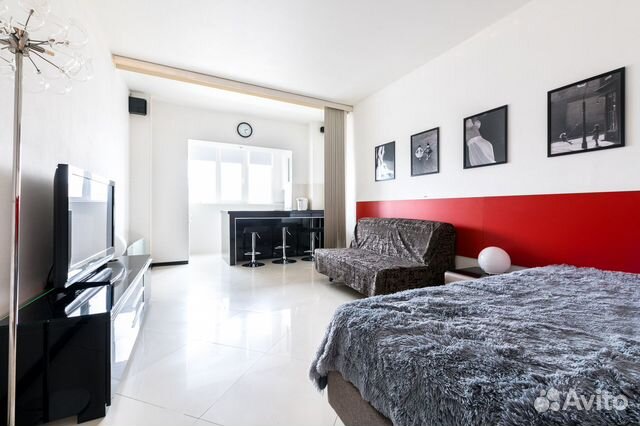 

Квартира-студия, 28 м², 2 кровати