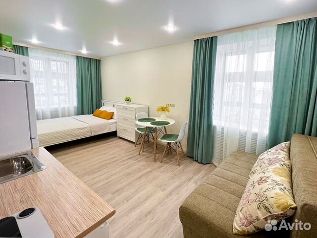 

Квартира-студия, 25 м², 2 кровати