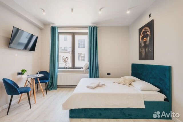 

Квартира-студия, 30 м², 1 кровать