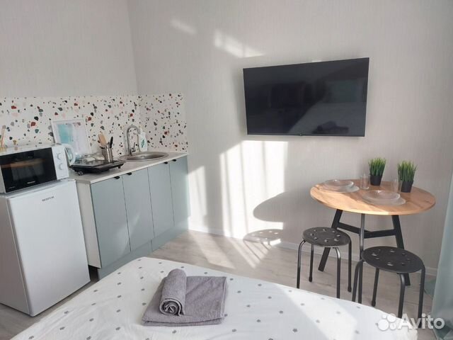 

Квартира-студия, 18 м², 2 кровати