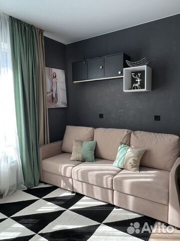 

1-к. квартира, 42 м², 2 кровати