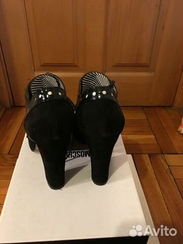 Ботильоны ботинки Moschino Ботильоны ботинки Moschino