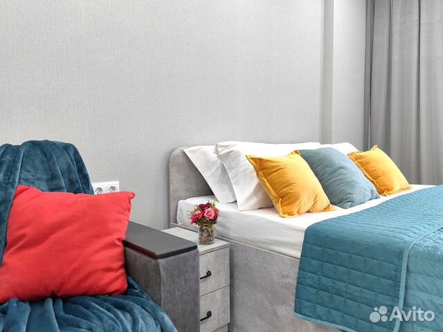 

1-к. квартира, 42 м², 3 кровати