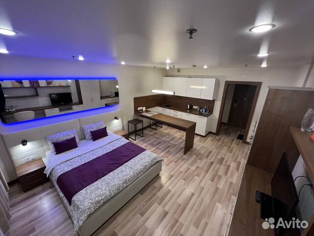 

Квартира-студия, 30 м², 1 кровать