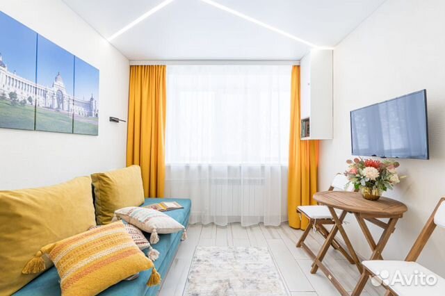 

Квартира-студия, 14 м², 1 кровать