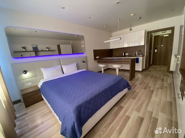 

Квартира-студия, 29 м², 1 кровать