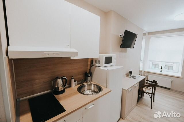 

Квартира-студия, 30 м², 3 кровати