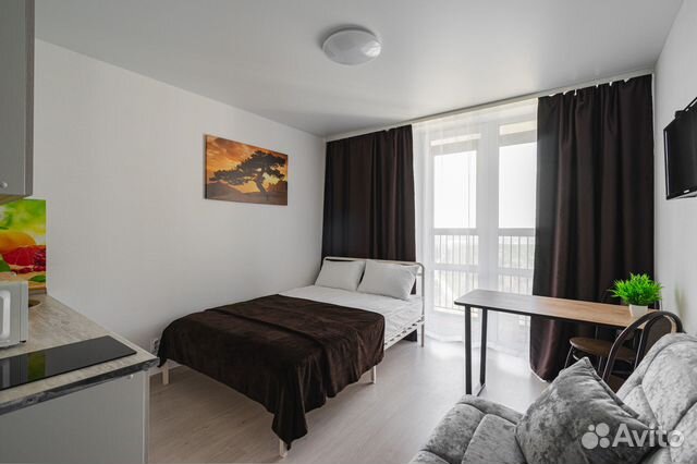 

Квартира-студия, 18,7 м², 2 кровати