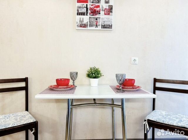 

1-к. квартира, 40 м², 2 кровати