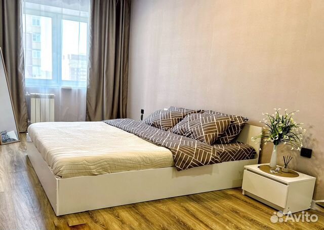 

1-к. квартира, 45 м², 2 кровати