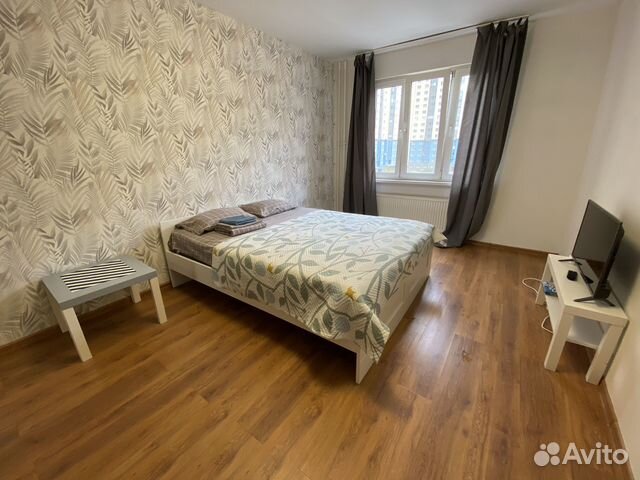 

1-к. квартира, 37 м², 2 кровати