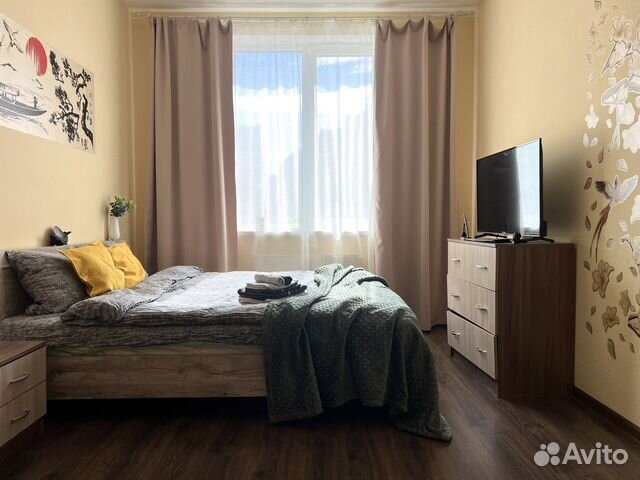 

1-к. квартира, 40 м², 3 кровати