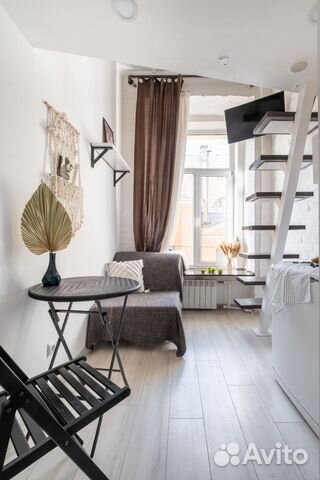

Квартира-студия, 14 м², 2 кровати