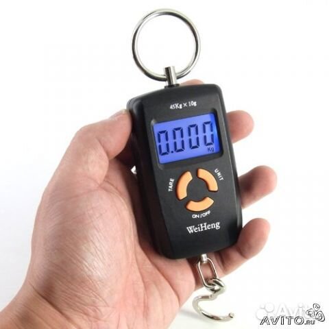 Портативный цифровой безмен до 45кг(Новый)
