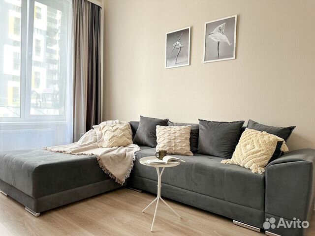

1-к. квартира, 38 м², 2 кровати