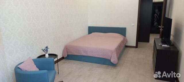 

1-к. квартира, 43,7 м², 2 кровати