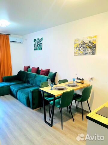 

Квартира-студия, 28 м², 1 кровать