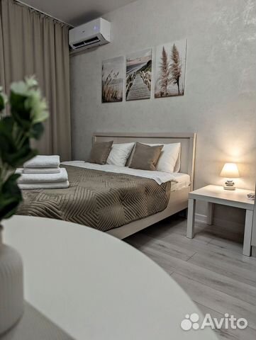 

Квартира-студия, 30 м², 1 кровать
