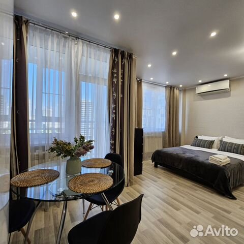 

Квартира-студия, 40 м², 2 кровати